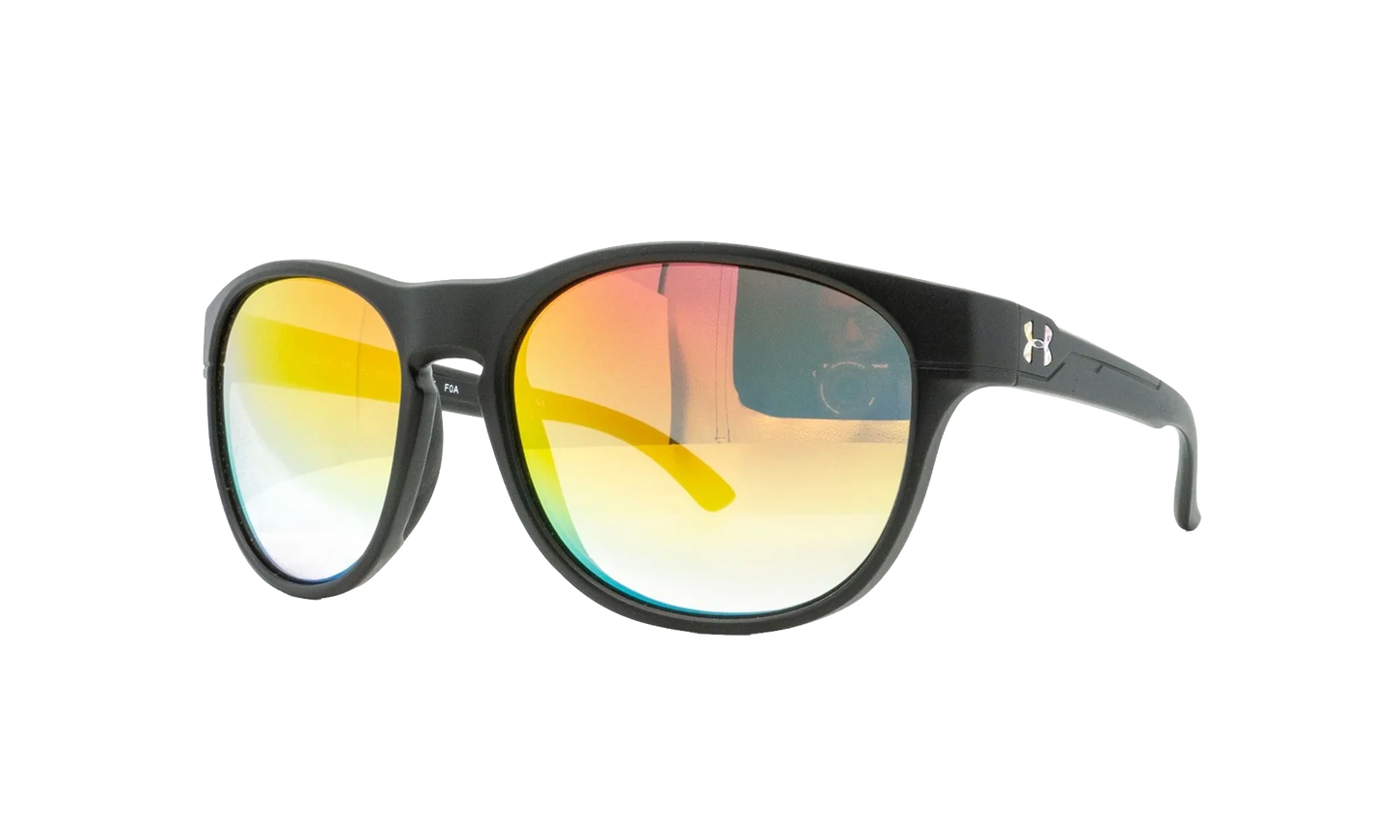 Glimpse RL Sunglasses "Rainbow Mirror - Satin Black" 8600112 010193