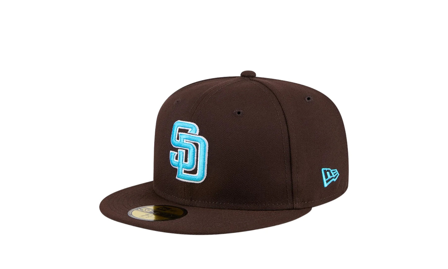 San Diego Padres Father's Day 2024 59FIFTY Fitted Hat "Brown" 60499418