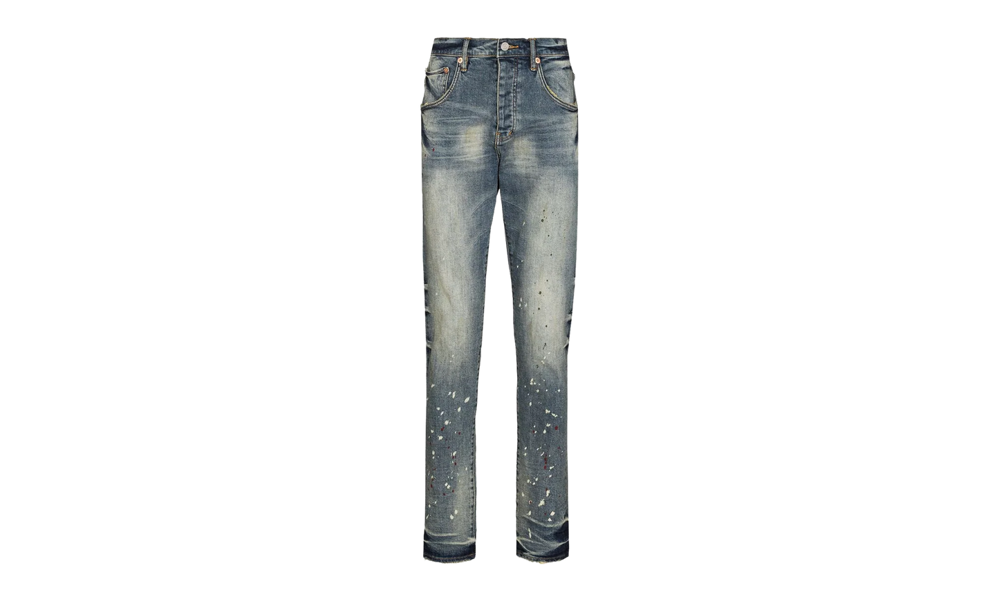Slim Fit Jeans "SPOTTED INDIGO" P002 VSI