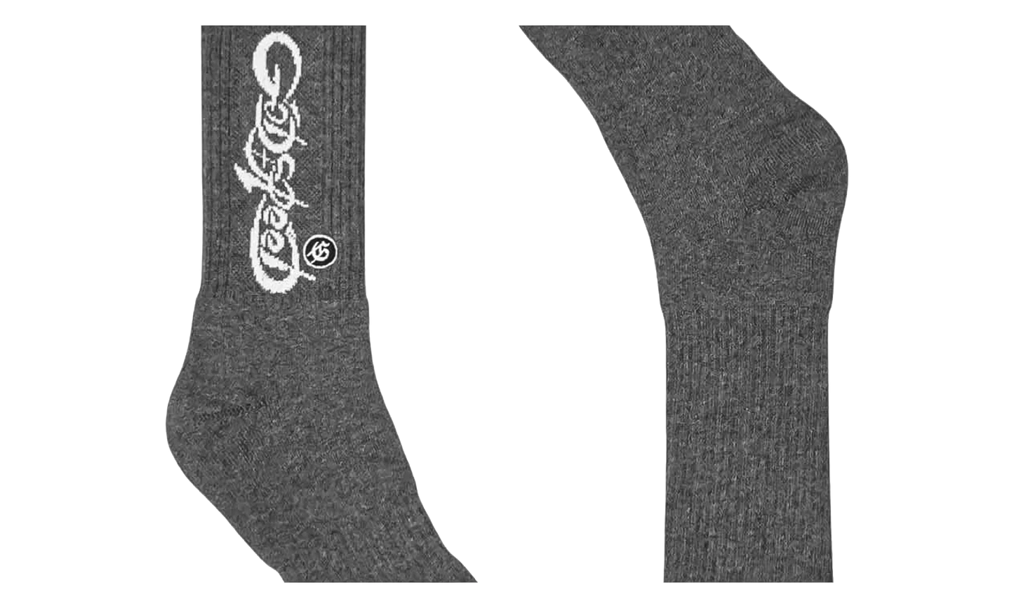 New Age Logo Socks "Charcoal" GS135