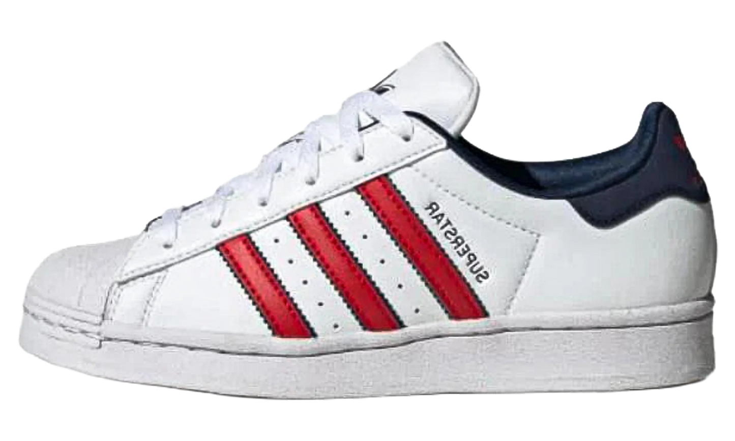 Superstar GS "White Scarlet Indigo" IG0249