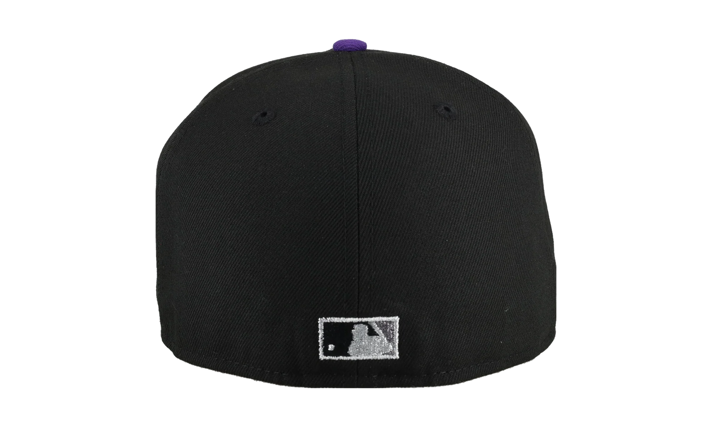 59FIFTY New York Mets 40th Anniversary Fitted Hat "Black / Purple" NE191