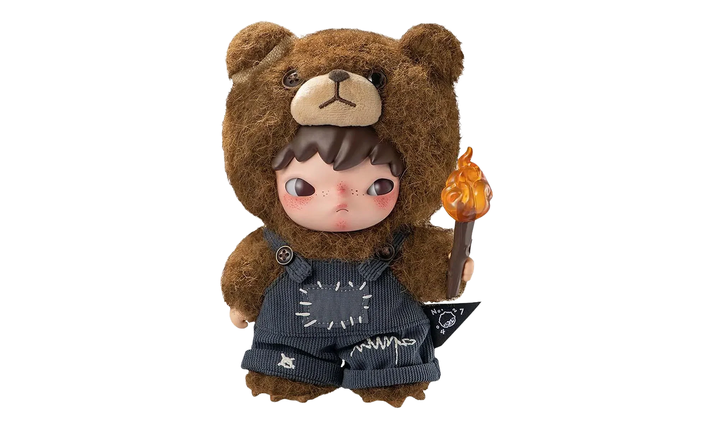 Hirono Living Wild-Fight for Joy Plush Doll "Multi" LAB094