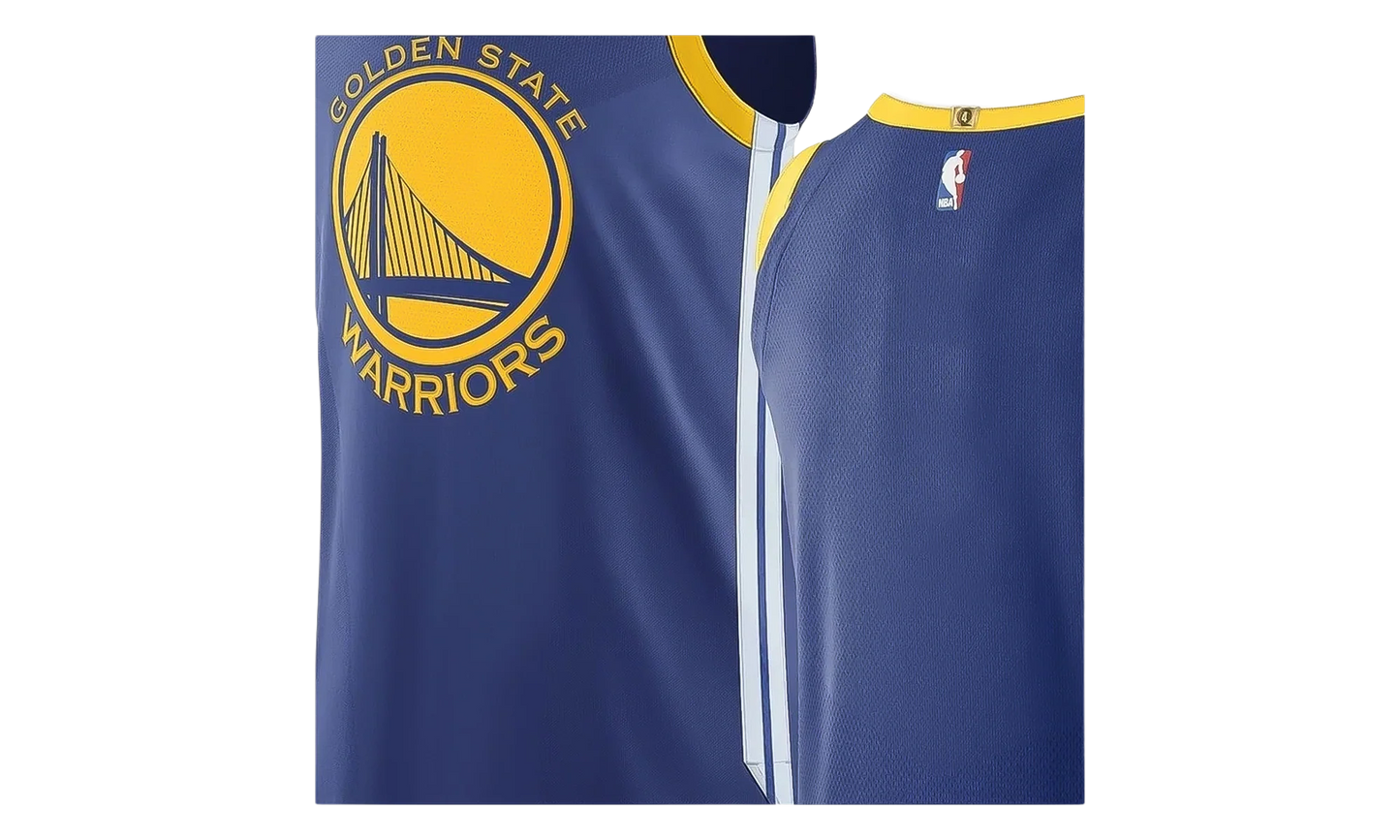 NBA GS Warriors Icon Edition Authentic Jersey "Blue" AV2644 495