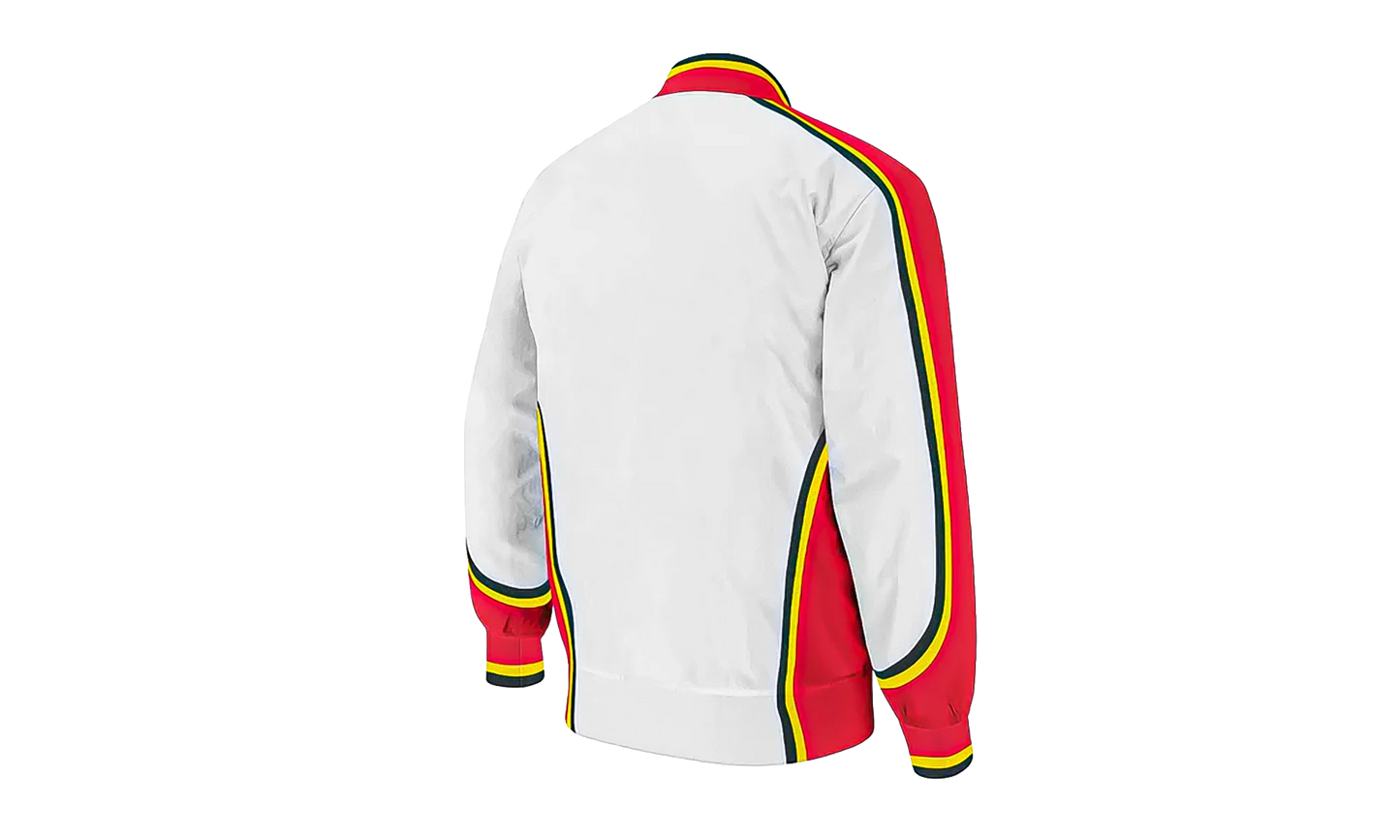 NBA Authentic Warm-Up Jacket "1992-93 Atlanta Hawks - White" 6056H305792AHA