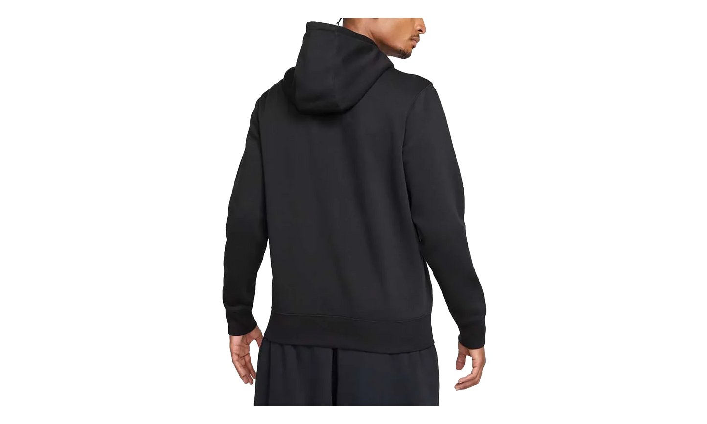 Club Full-Zip Fleece Hoodie "Black / White" FN3861 010