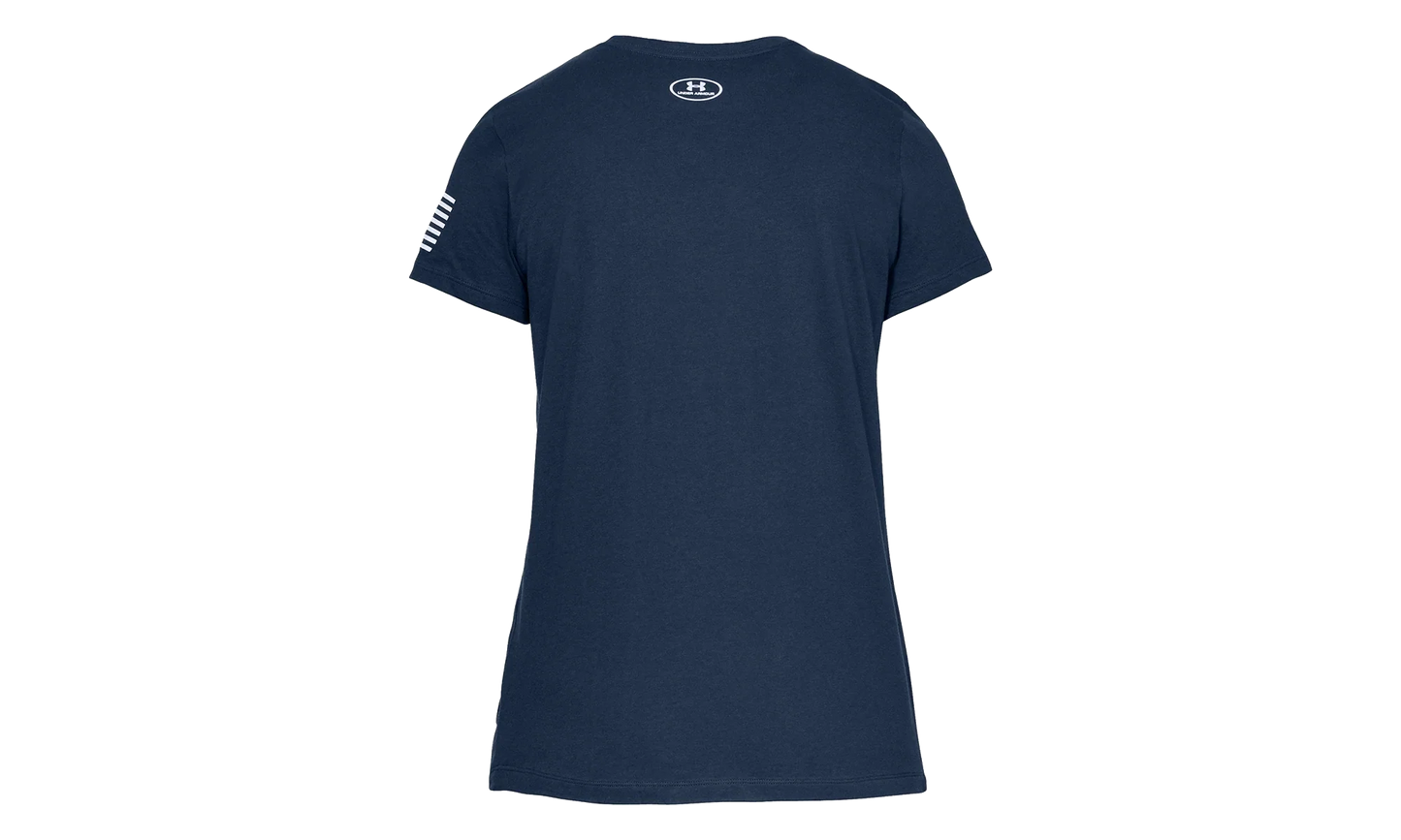 Freedom Logo T-Shirt WMNS "Academy Blue / White" 1333372 408