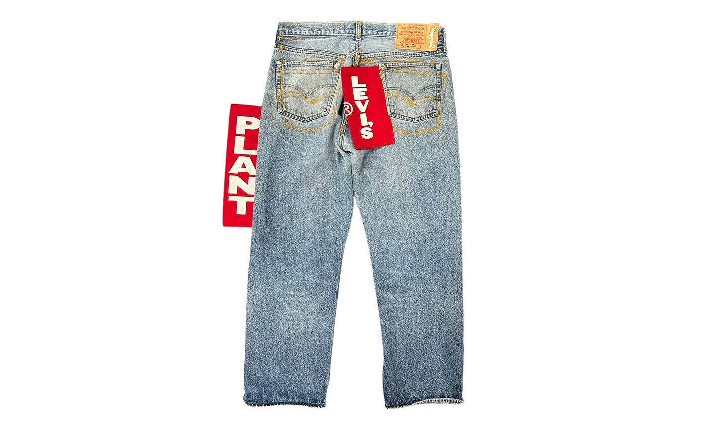 Cactus Plant Flea Market 4th of July Denim Jeans "Blue" DT311