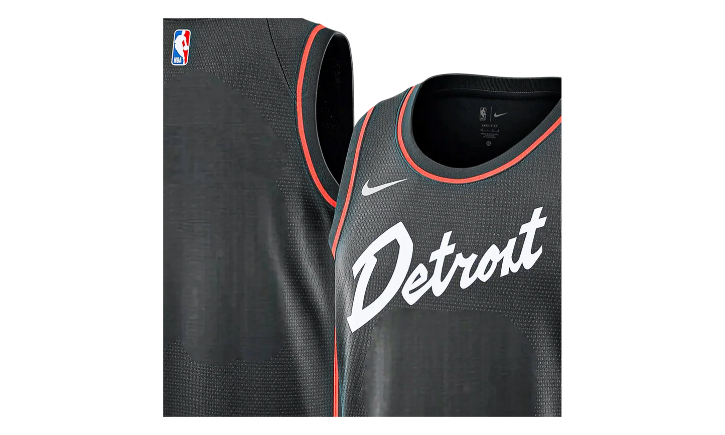 NBA City Swingman Jersey "2023-24 Detroit Pistons -Black" DX8531 010