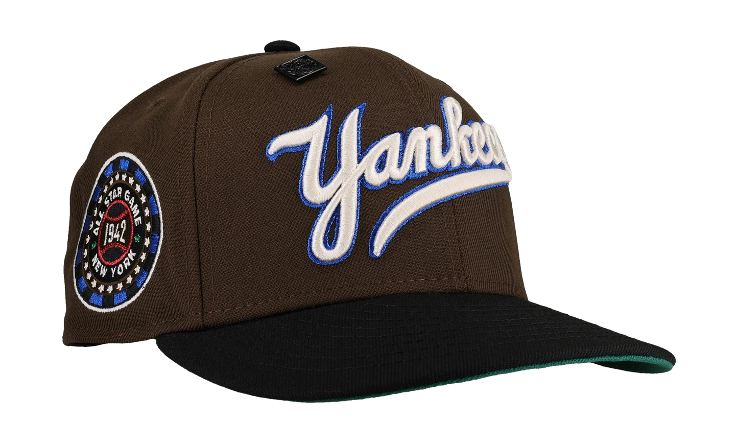 59FIFTY New York Yankees 1942 All Star Game Fitted Hat "Walnut / Black" NE224