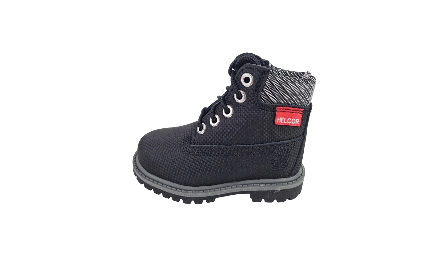 6 Inch Premium Waterproof Helcor Leather Boot TD "Black" TB0A1BCM