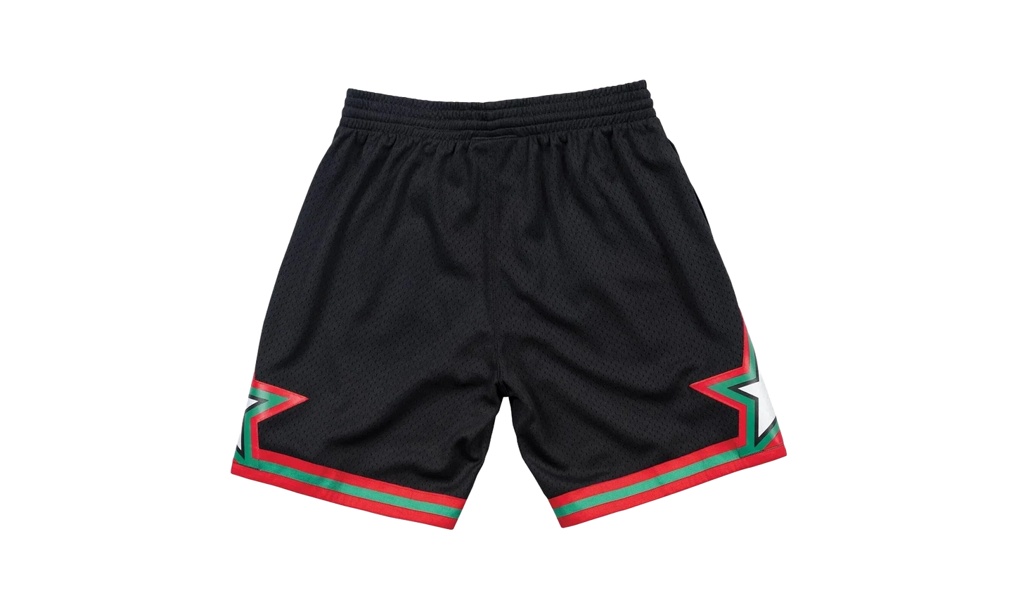NBA Christmas Swingman Shorts "1993 Orlando Magic - Black" SMSHNG18823 OMABLCK193
