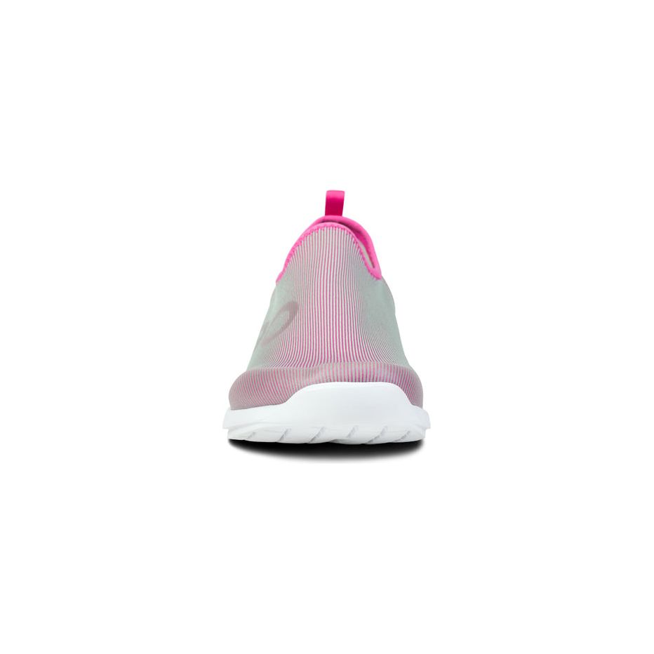 Women's OOmg Sport Low Shoe in White/Fuschia