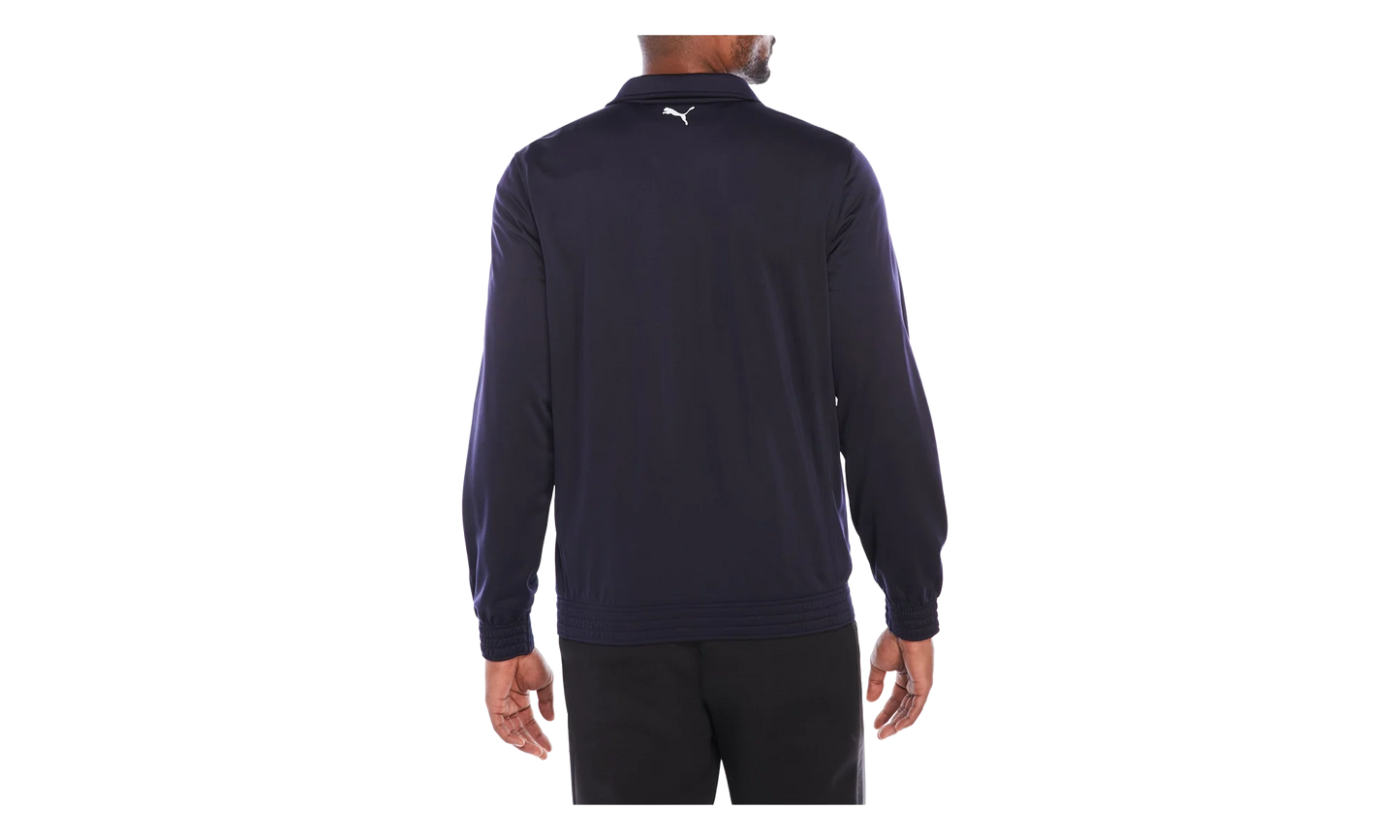 Contrast Longsleeve Jacket "Navy" 831286 42