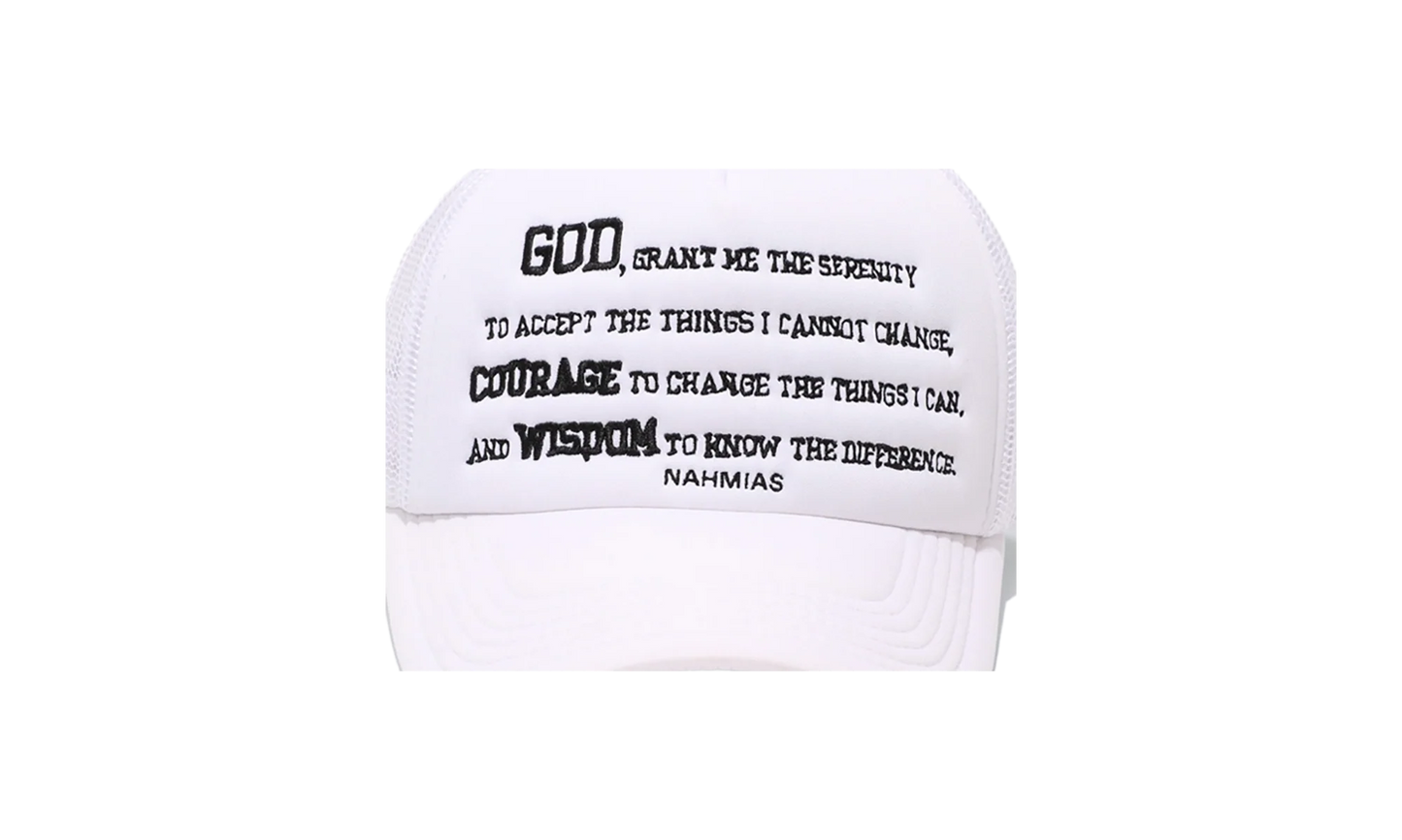 Serenity Foam Trucker Hat "White" AW22 4 1030 CA01