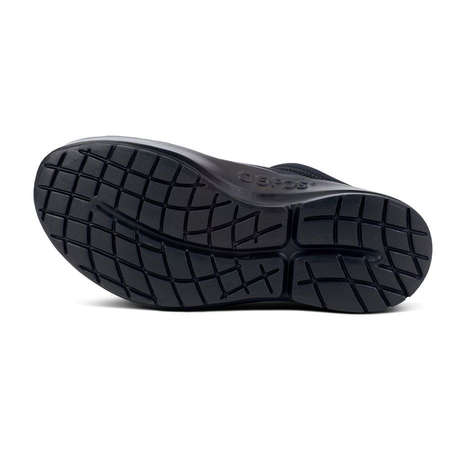 Men's OOcoozie Sport Mule Slipper in Black