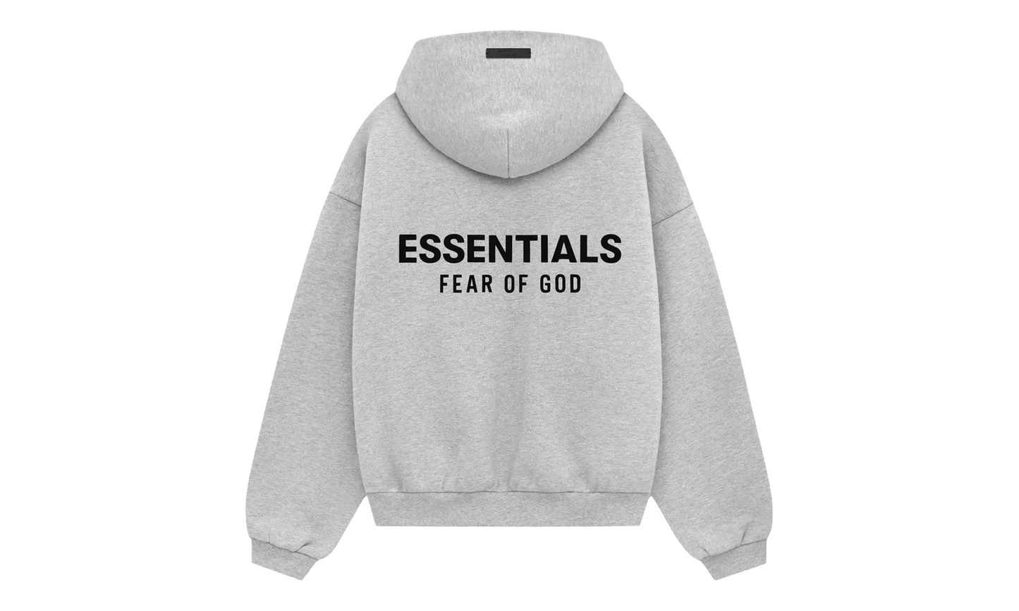 Fleece Hoodie GS "FW24 - Light Heather Gray" 785HO242048K