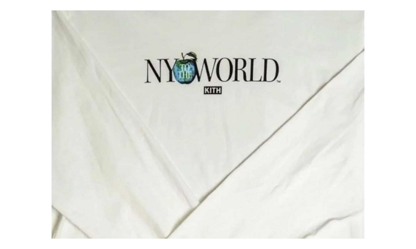 NY to the World Longsleeve Tee "White" KITH92