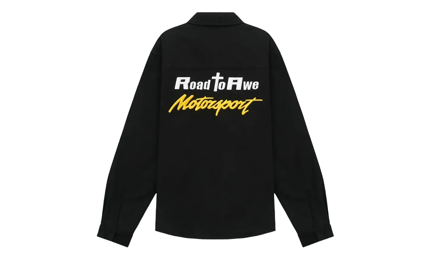 Lionel Embroidered Shirt "Black" MF23W666 T1880BKMEC