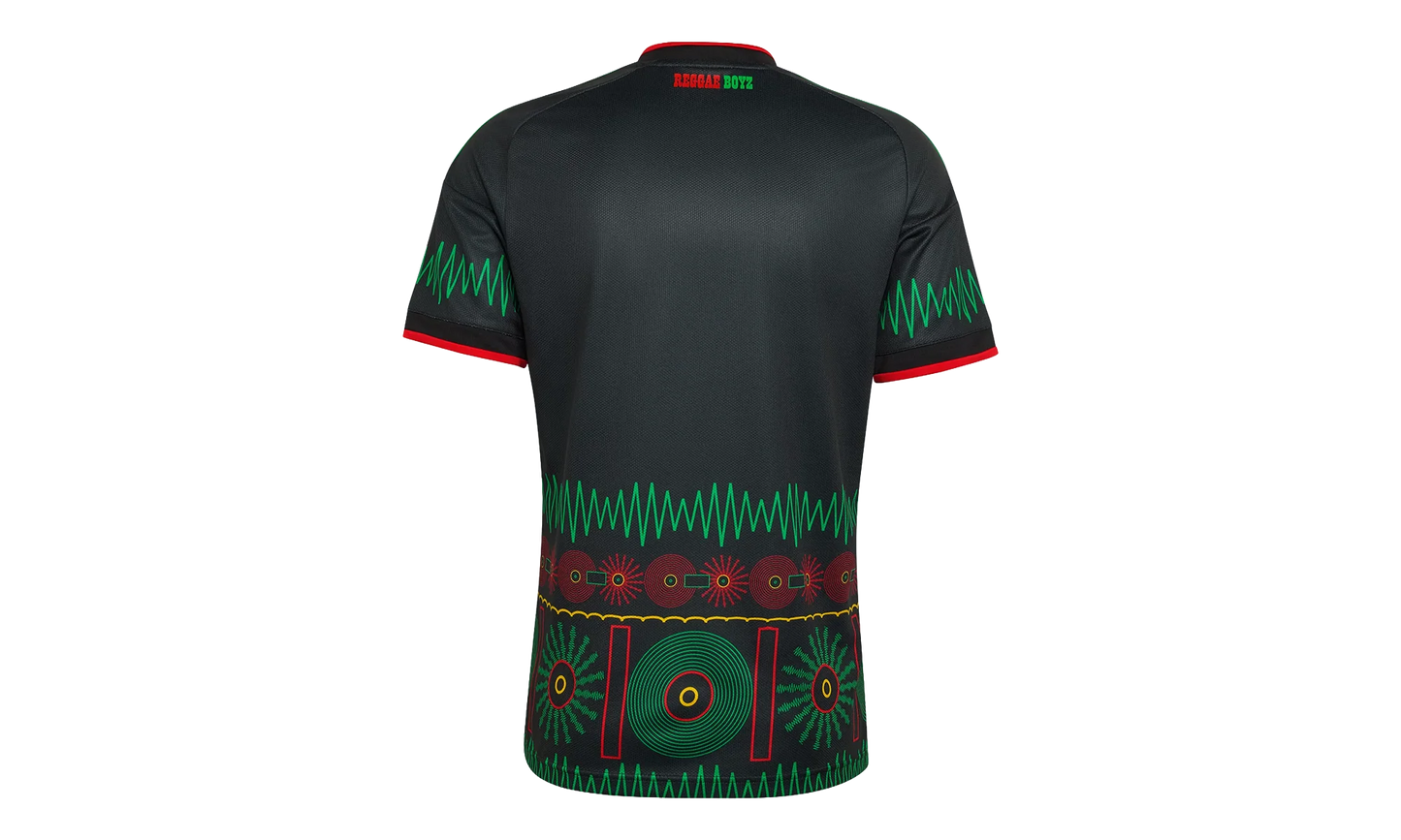 Football Jamaica 26 x Bob Marley Away Jersey "Black" KD0957