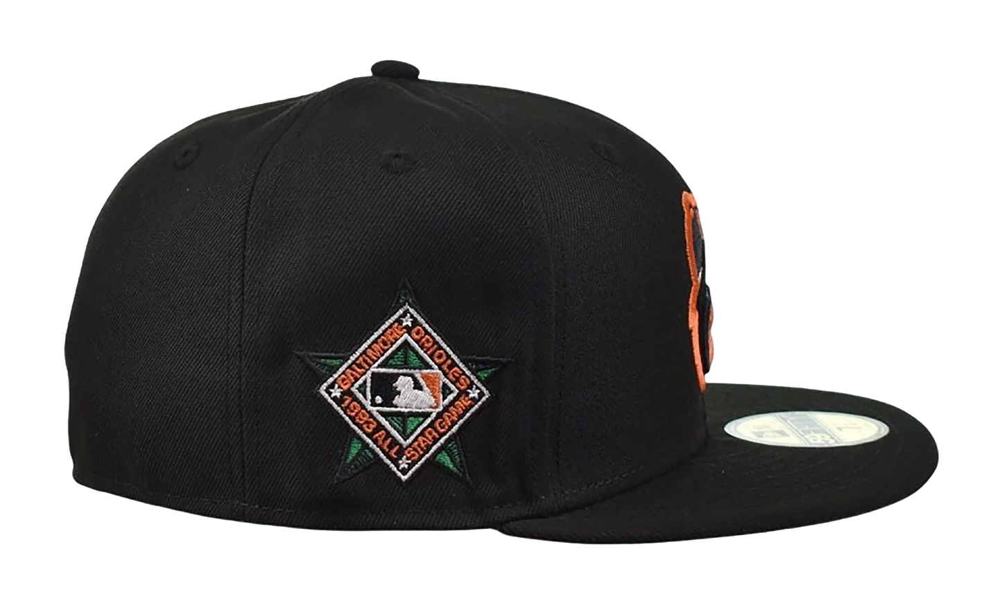 59FIFTY Baltimore Orioles All Star Mens Fitted Hat "Black / Orange" 60399393