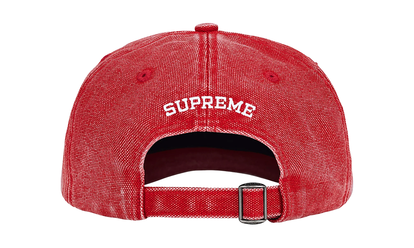 Pigment Coated S Logo 6-Panel "SS26 - Red" SU27305