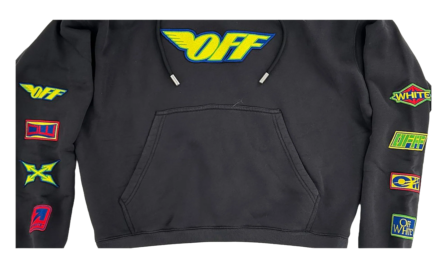 Racing Skate Hoodie "Black" OMBB085G24FLE00X018