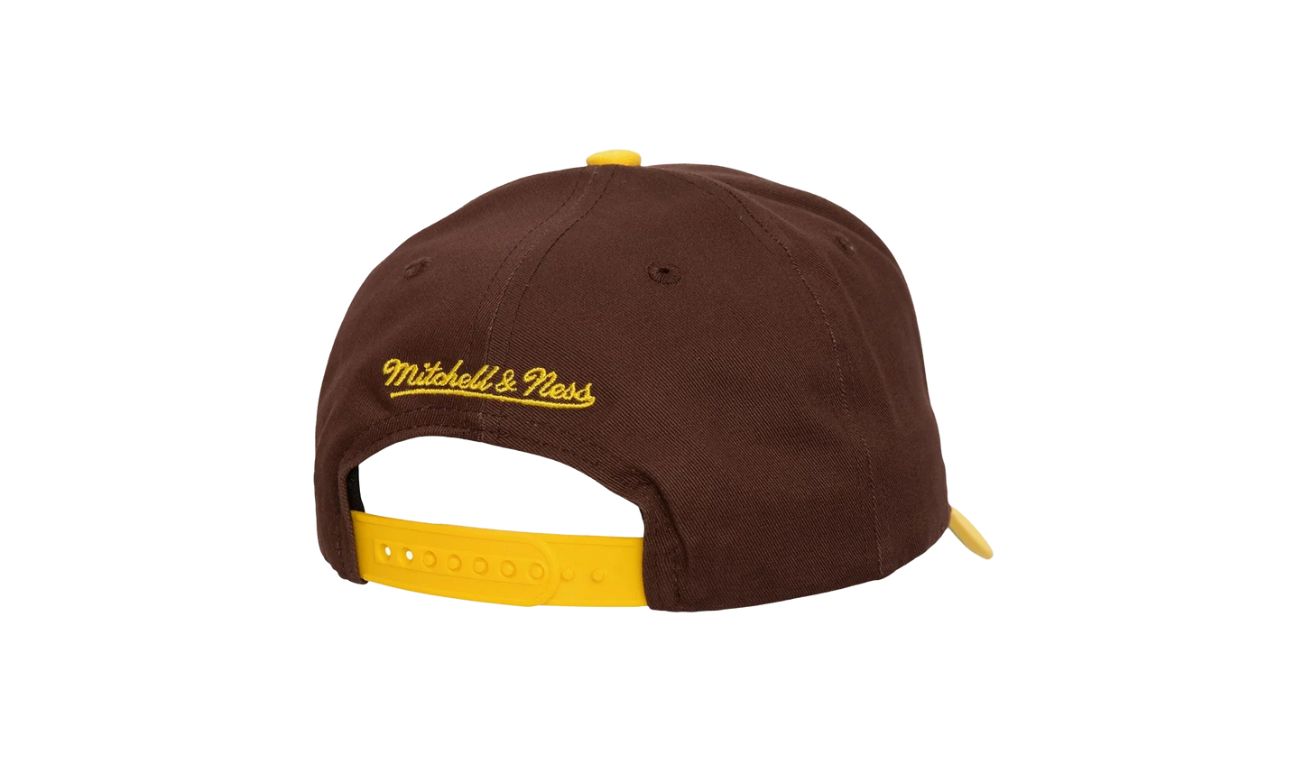 MLB Eldy Script Pro Snapback Cap "San Diego Padres - Brown" HP10165 SDPBROW