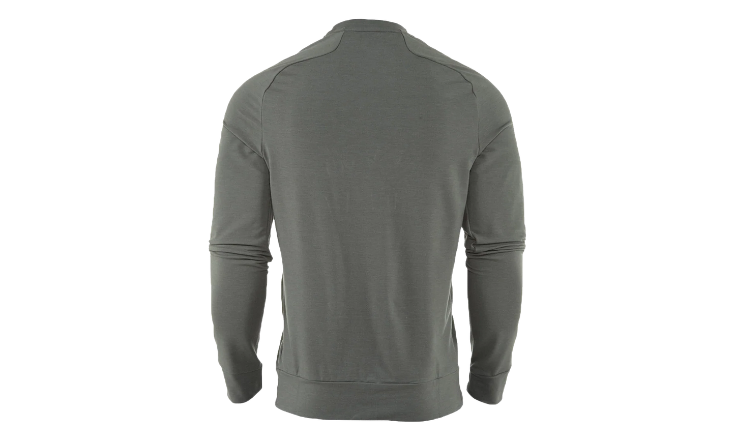 Dri-fit Touch Fleece Long Sleeve T-Shirt "Tumbled Grey / Black" 645072 054