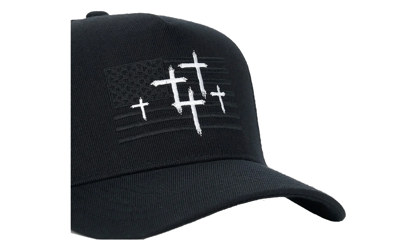 Gideon Trucker Hat "Black RTA Flag" MEXOW422 A1954BKRAF
