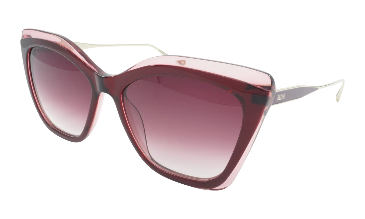 Cat Eye Sunglasses "BURGUNDY" MCM698S-602
