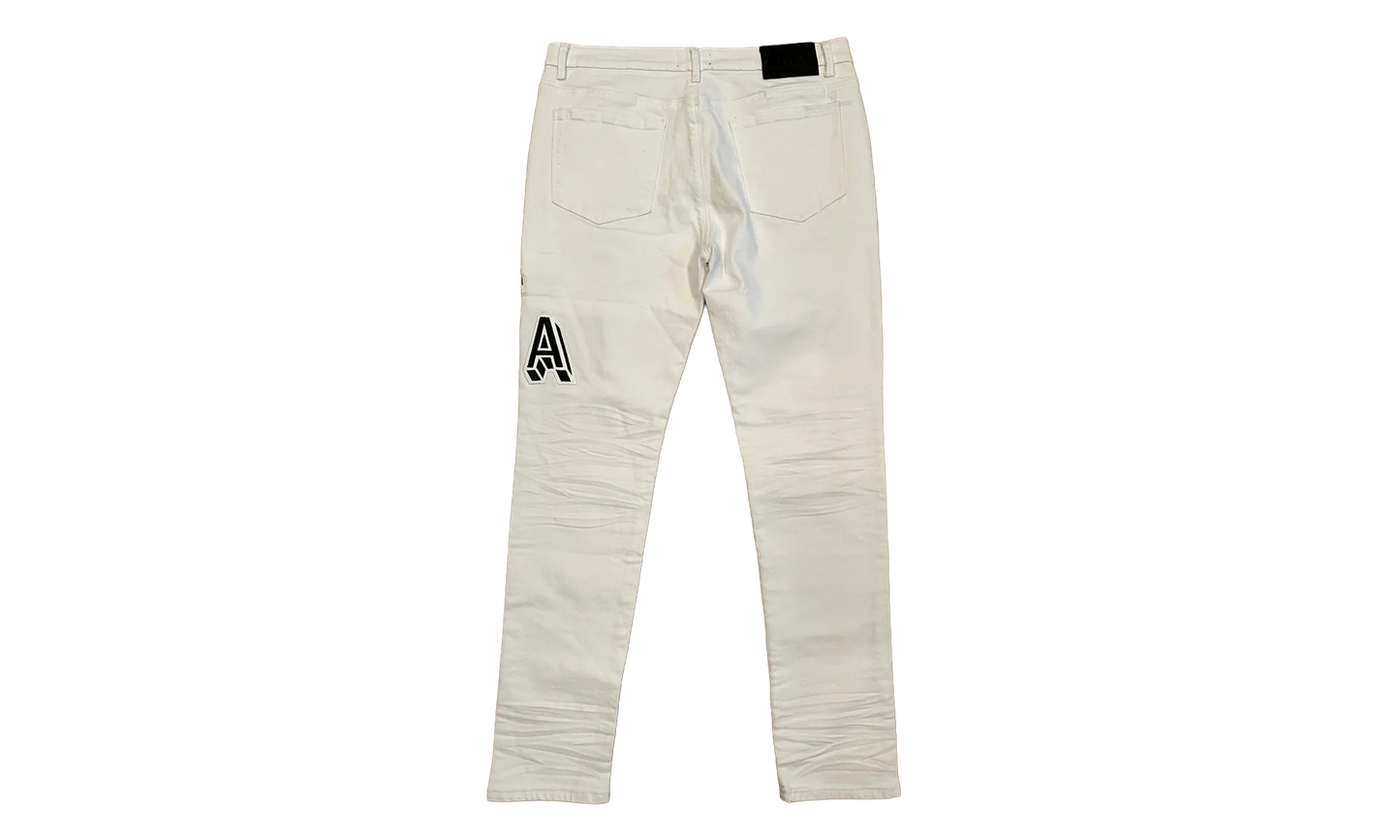 Bryant Skinny Jeans "White Collegiate" MU24D687 B1205WTCLG