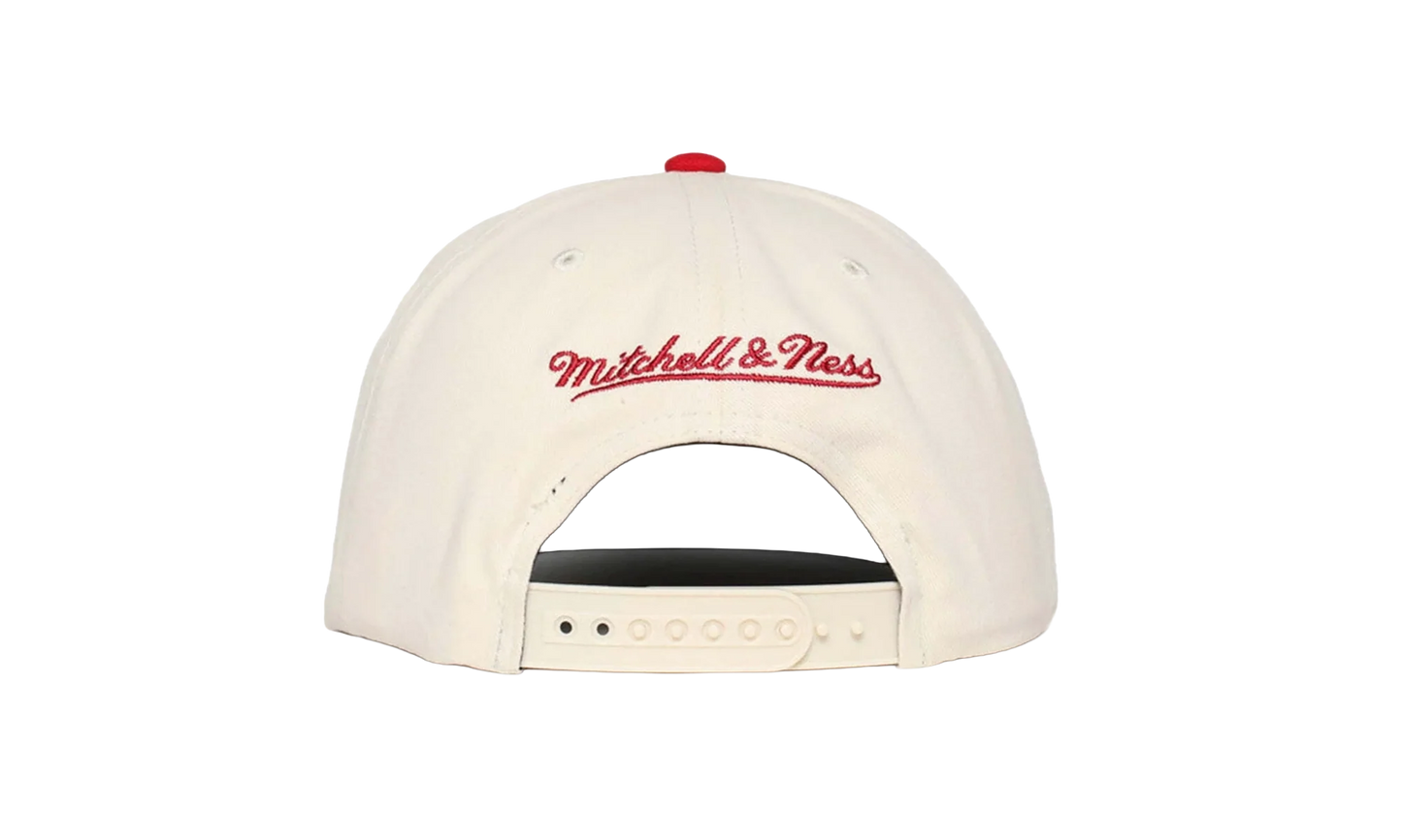NBA Hardwood Classics Reframe Retro Snapback Cap "Miami Heat - Off White" HHSS5136 MHEYYPPPOFWH