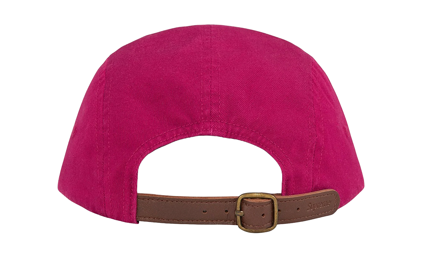 Washed Chino Twill Camp Cap "FW24 - Cranberry" SU27095