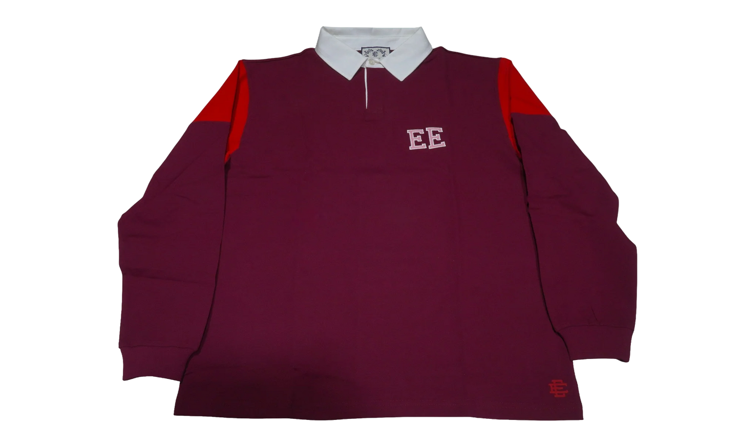 EE RUGBY CORE POLO "Red/ White" EE740