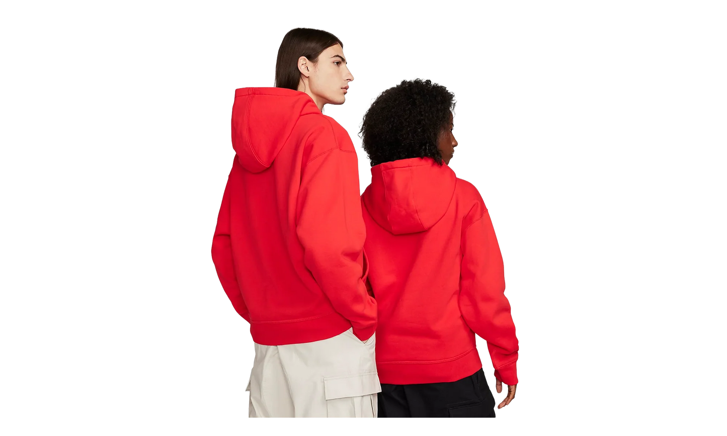 Skate Fleece Pullover Hoodie "Red" FN2498 657