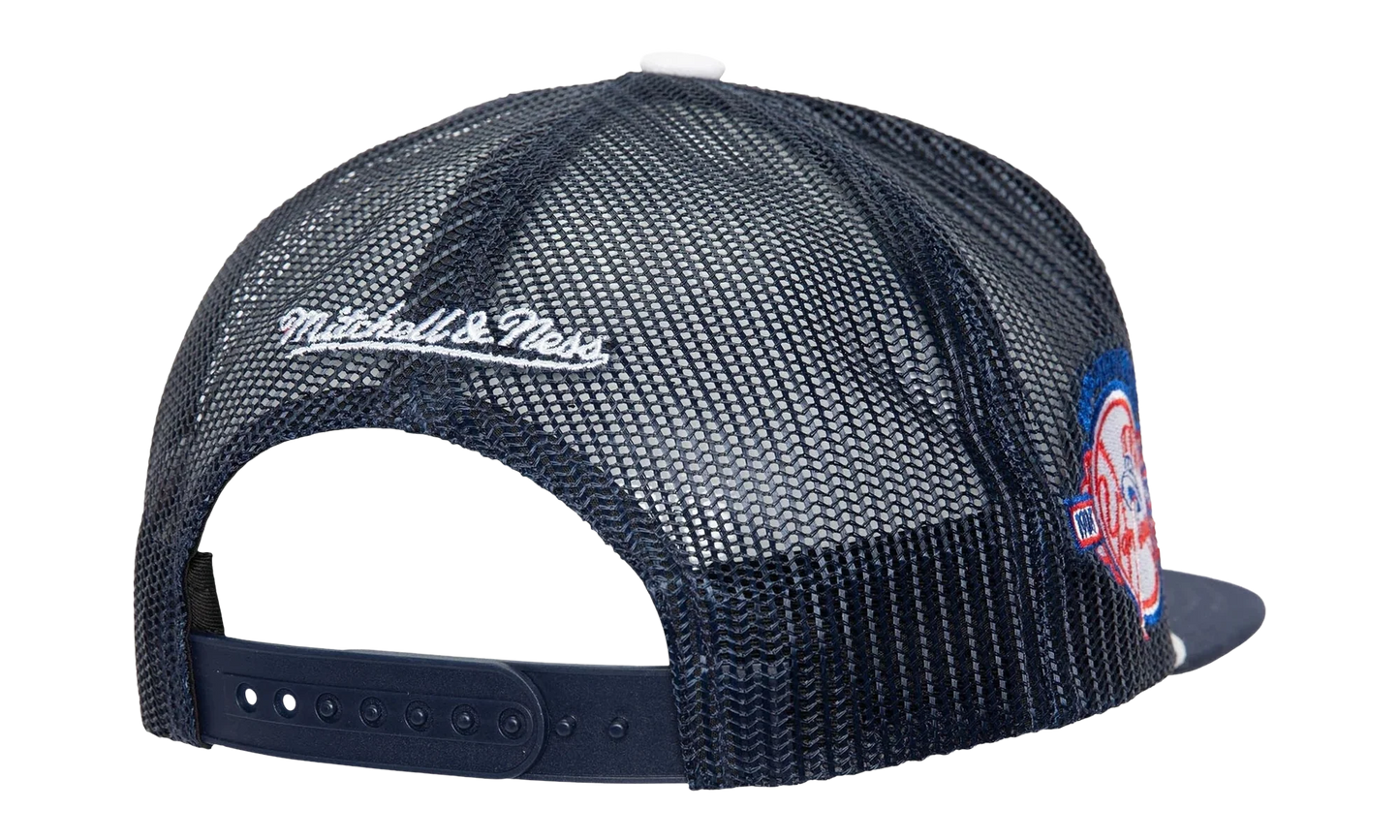 MLB Roper Trucker Cap "New York Yankees - Navy" HT8222 NYYNAVY