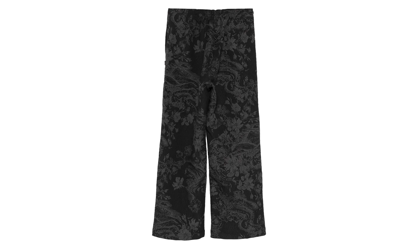 Sportswear Collection Mid-Rise Jacquard Tracksuit Bottoms WMNS "Black / Anthracite / Black" HF9588 010