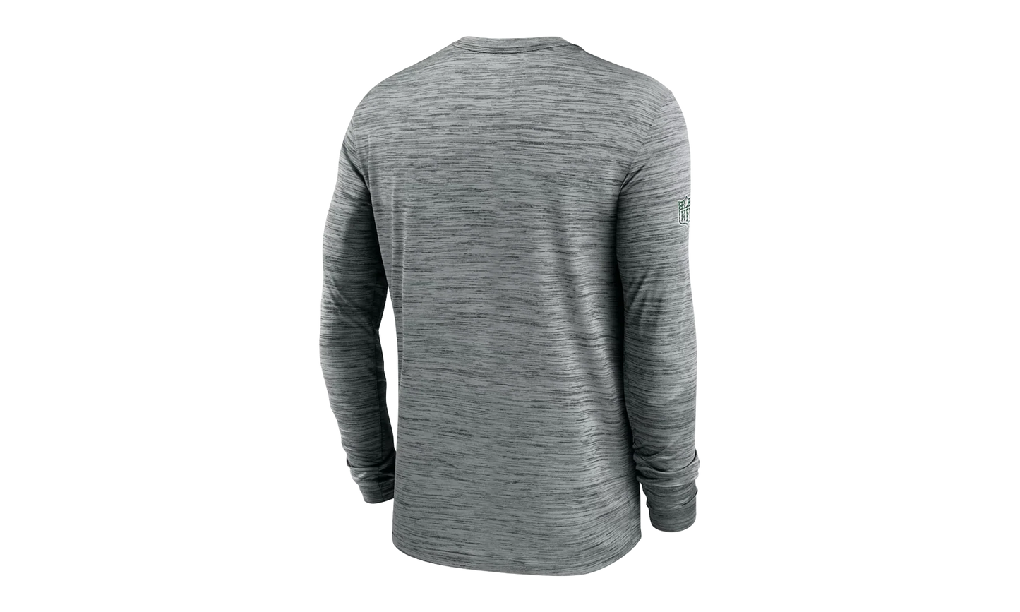 Sideline Velocity Long-Sleeve Dri-Fit T-Shirt "NFL New York Jets - Grey" 02EQ06G72 CAT