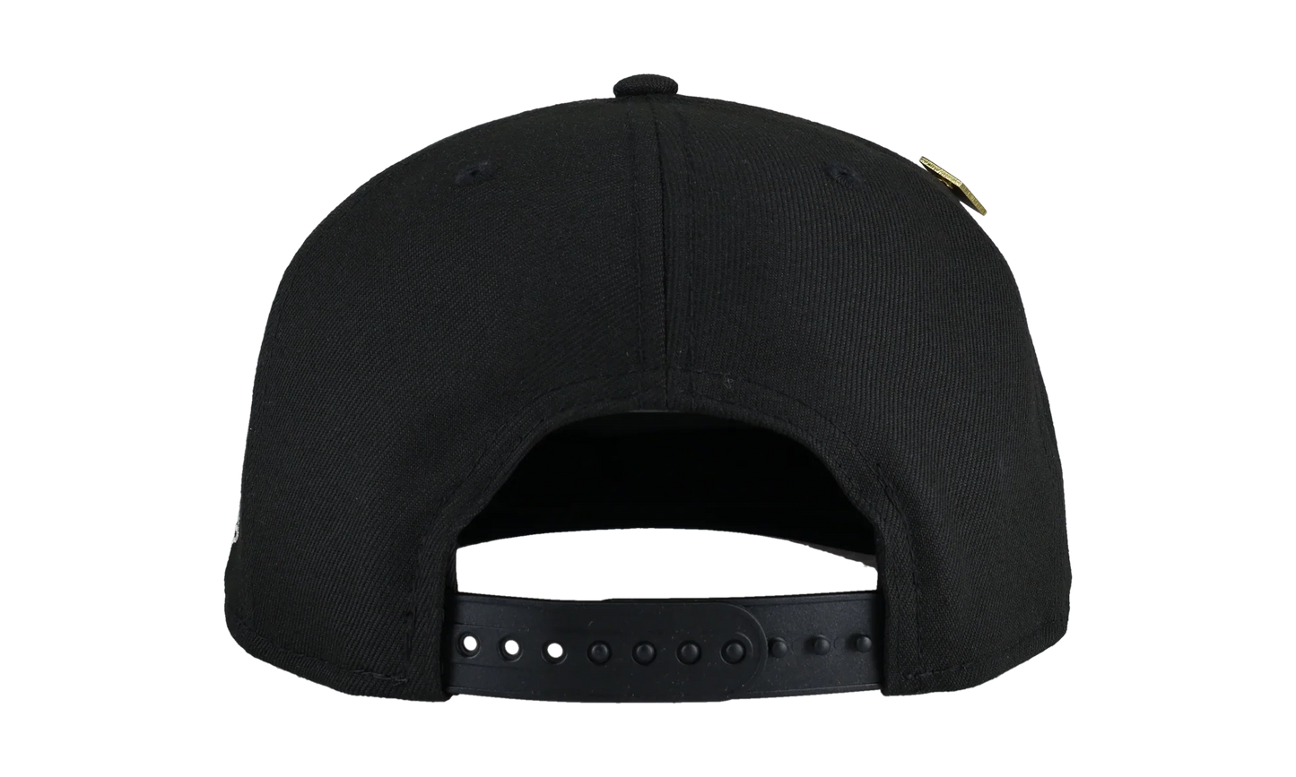 9FIFTY Chicago White Sox Cartoon A Frame Snapback Hat "Black" NE98