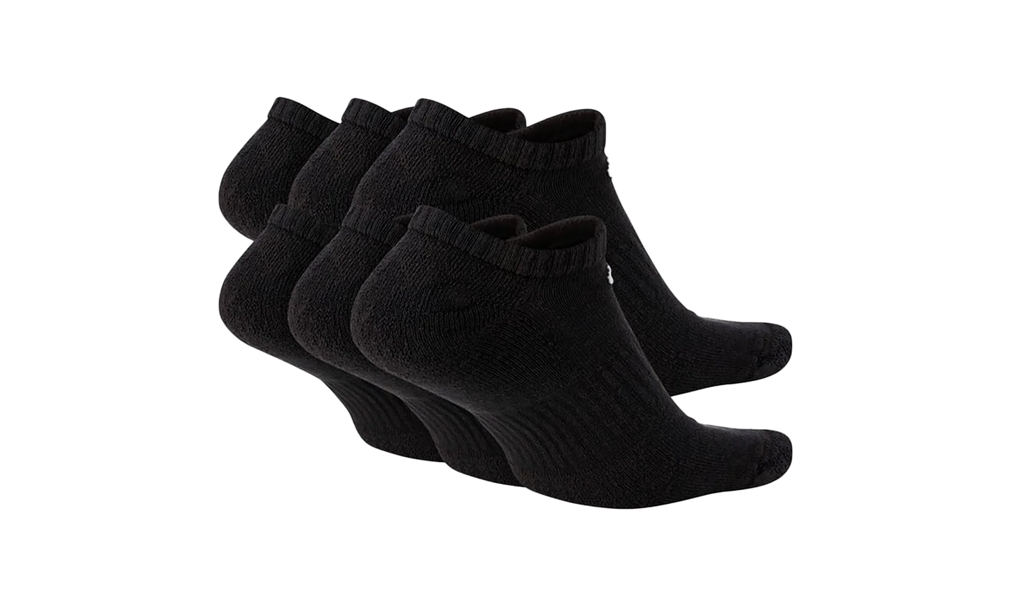 Everyday Cushioned Training No-Show Socks (6 Pairs) "Black / White" SX7675 010