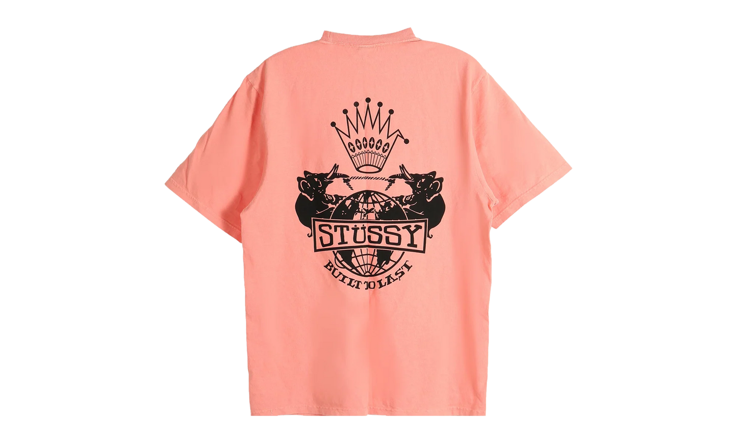 Built To Last Pig Dyed Tee "SHERBERT" 1905125 SHER