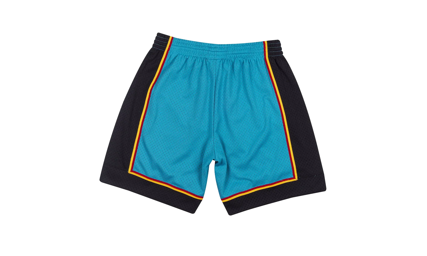 NBA Swingman Shorts "1998 Detroit Pistons - Harbor Blue" SMSHCP19234 DPIHRBL98