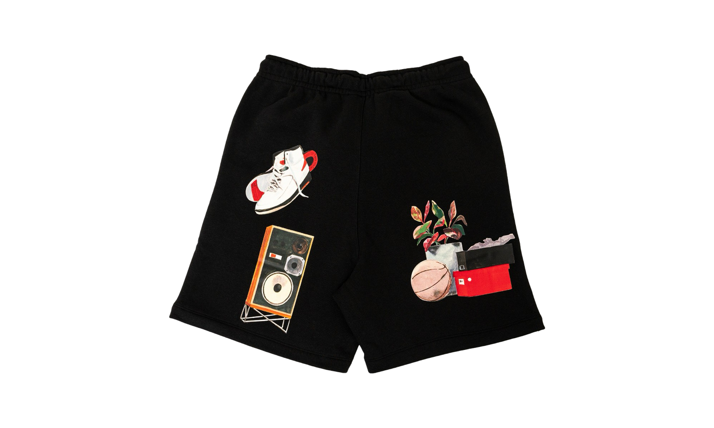 Flight Artist Series Jacob Rochester Fleece Shorts "Black" DQ7542 010