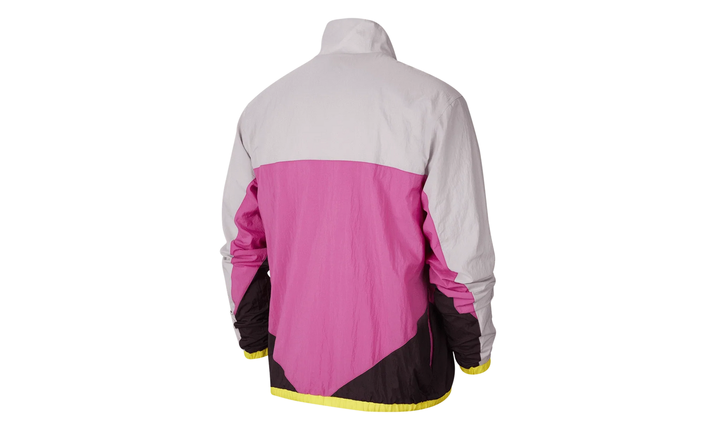 Air NSW Flight Series Half Zip Breaker Jacket "Pink Yellow Black" CN8508 623