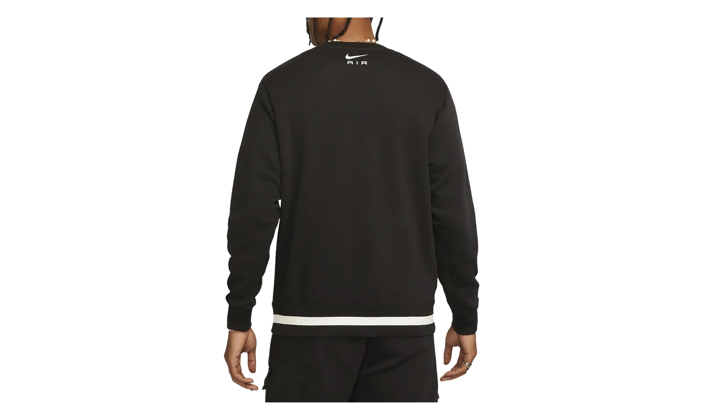 Air Swoosh Fleece Crewneck Sweatshirt "Black" FN7692 010