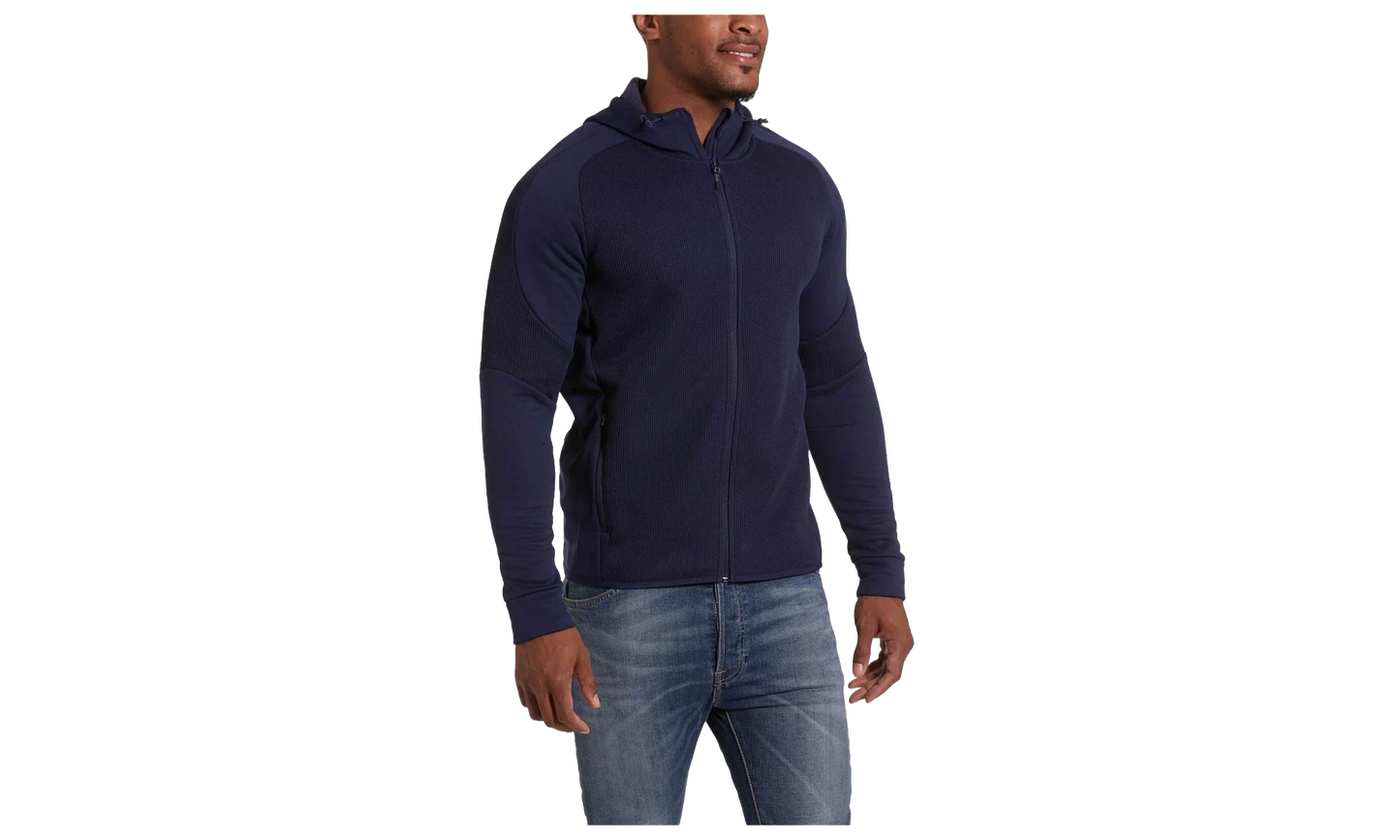 Evostripe Hybrid Hooded Jacket "Peacoat" 855631 06
