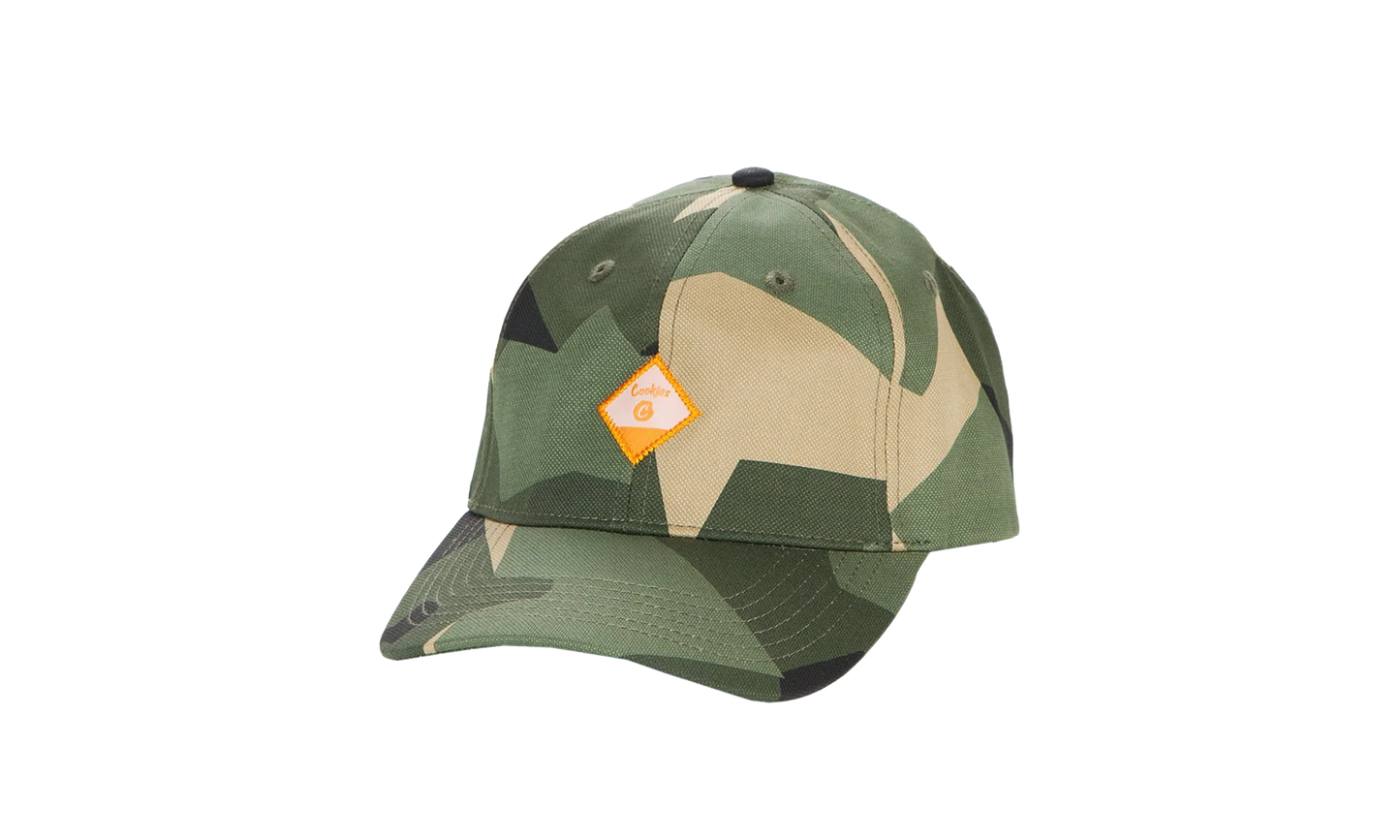 Botanical Cotton Canvas Dad Hat "Olive" 1545X4101 OLC