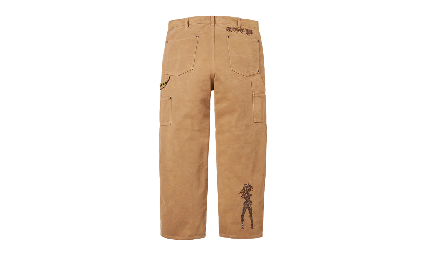 The Great China Wall Double Knee Painter Pant "SS26 - Tan" SU27520
