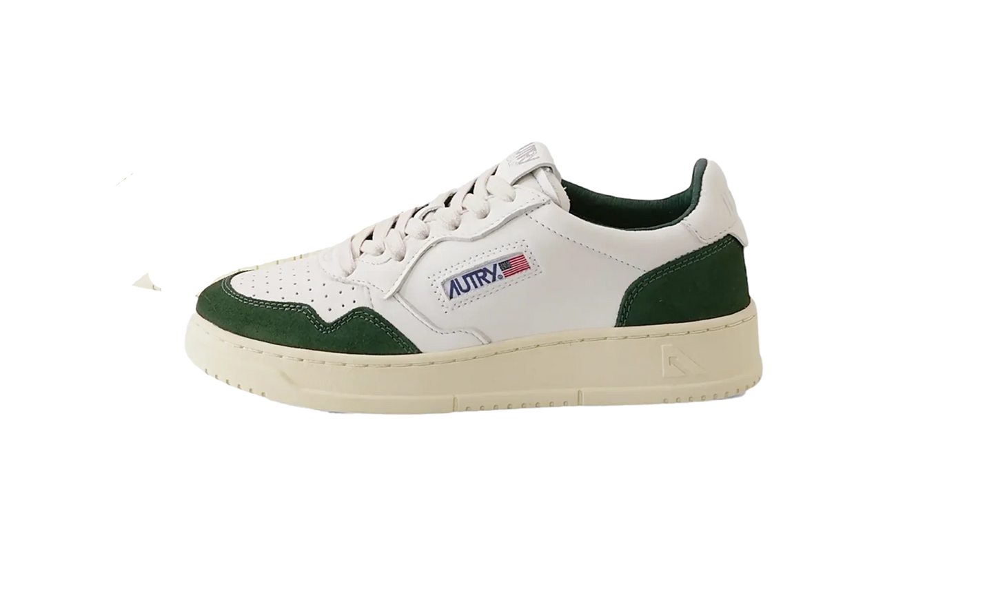 Medalist Leather Low WMNS "White Bottle Green" AULW GS42